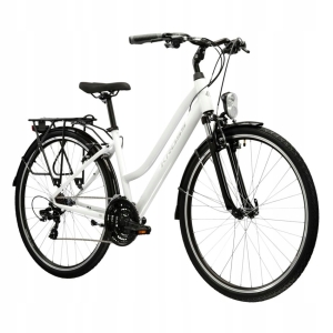 Rower Kross Trans 1.0 Koło 28 Cali Rama 15 Damka 2025 Biały